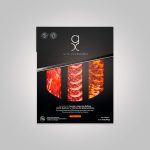 Sampler of Dry Cured Acorn Fed 100% Ibérico Pork Ham and Loin, Dry Uncured Acorn Fed Ibérico Chorizo | 3oz